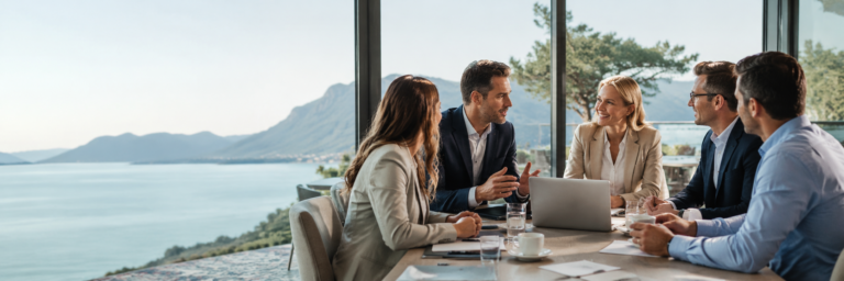 5 beneficios de una reunión corporativa en un entorno diferente