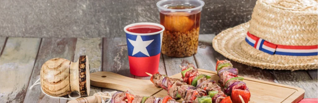 Alimentos típicos fiestas patrias