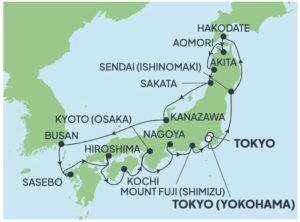 Mapa Japon NCL Jade